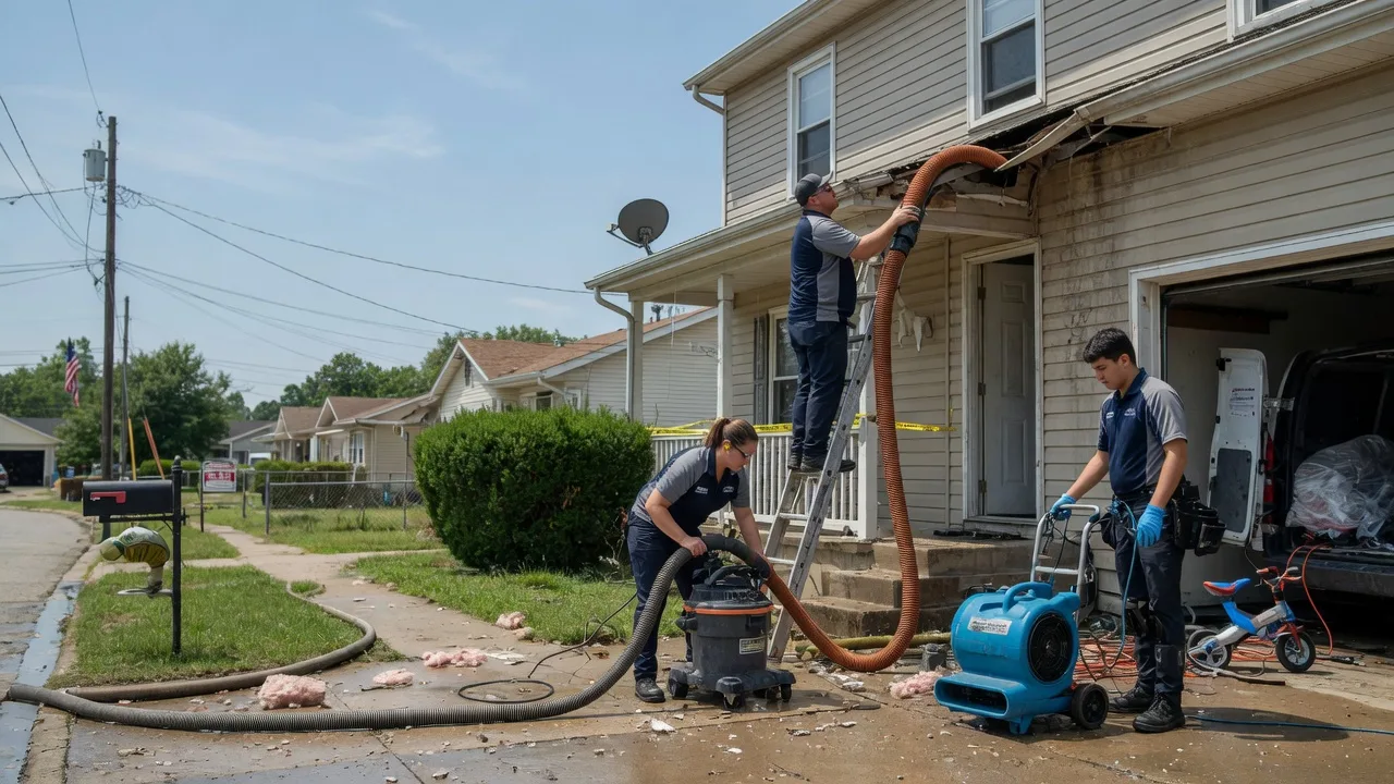 Water Damage Restoration in Derby, KS near me